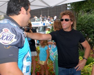 Jon Bon Jovi já foi proprietário do Philadelphia Soul, equipe da Arena Football League.