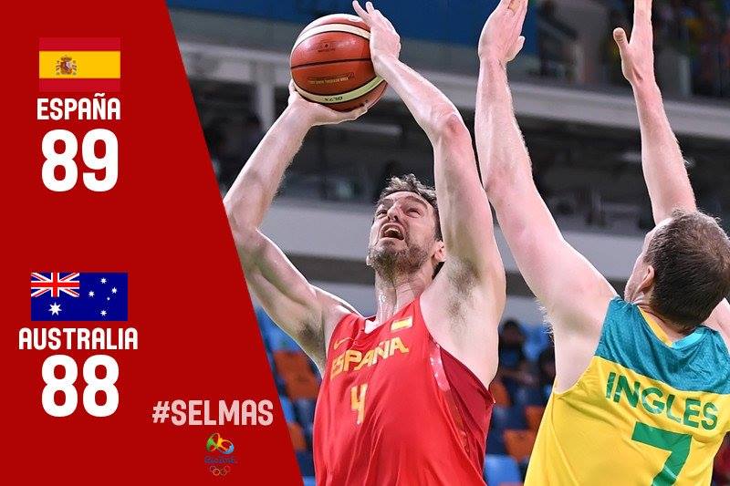 Espanha conquista bronze no basquete da Rio 2016