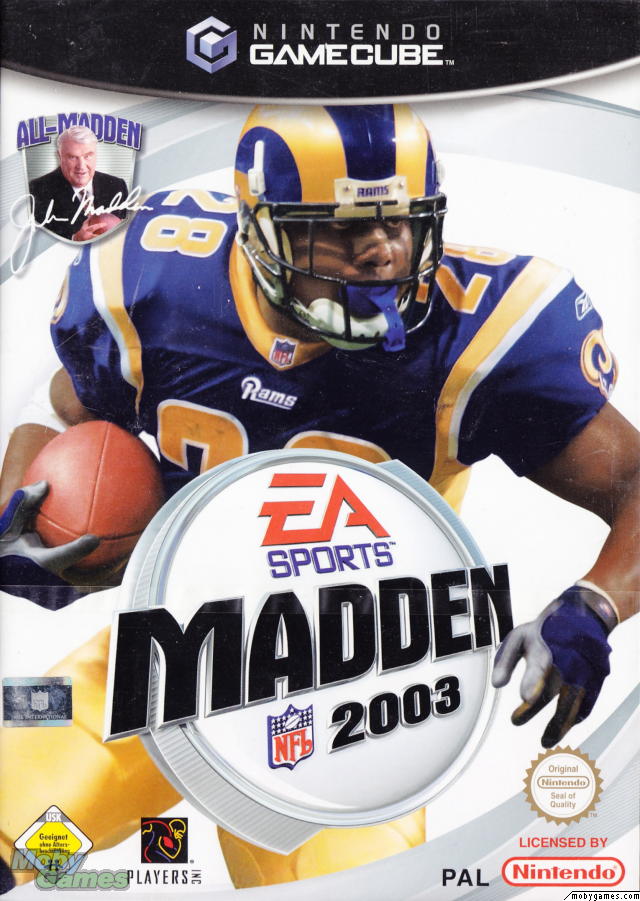 Madden Cover 2003