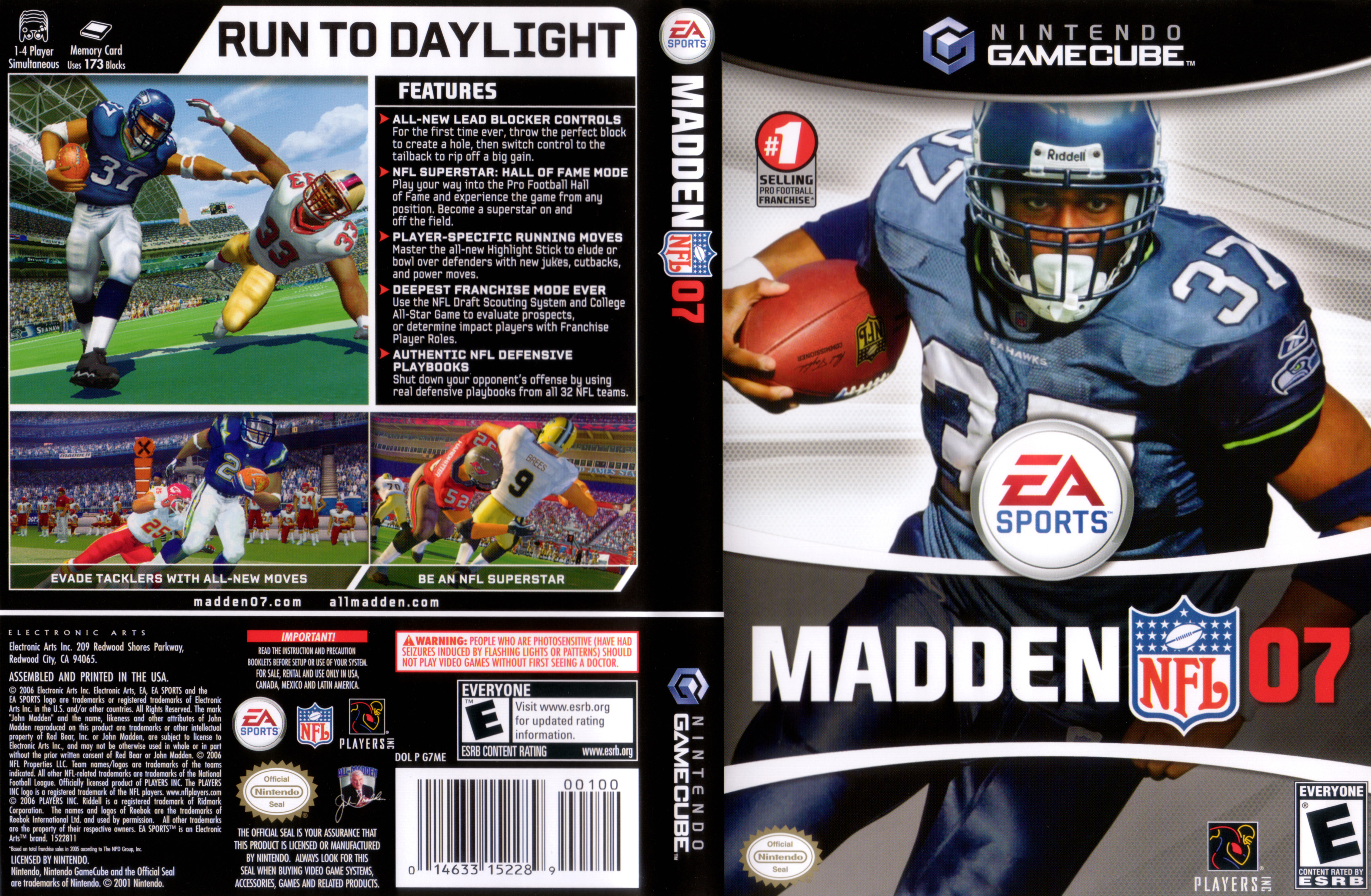 Madden Cover 2007