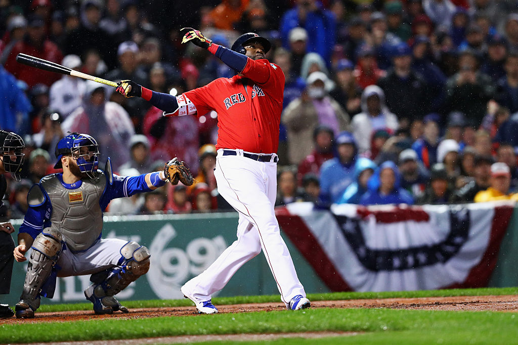 David Ortiz bate home run em jogo Red Sox e Blue Jays