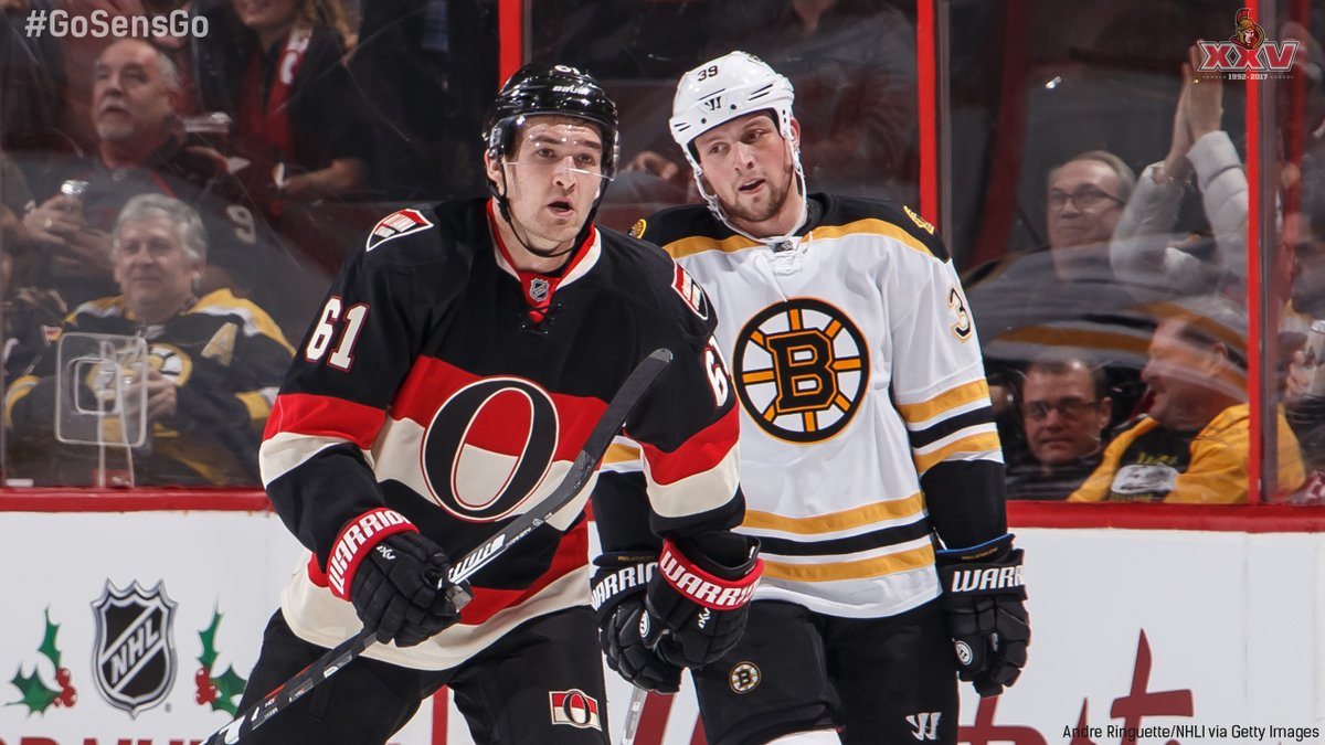 Senators vencem Bruins na NHL