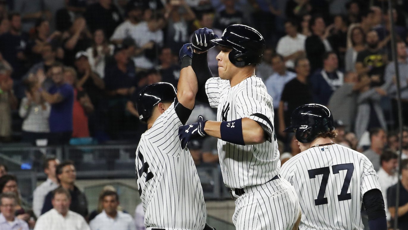 Gary Sanchez e Aaron Judge comandam vitória dos Yankees sobre Orioles