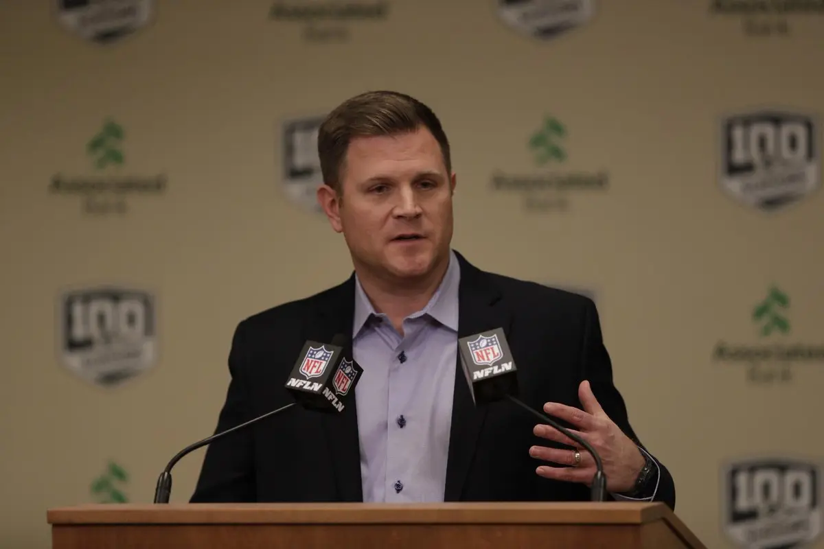 General manager Brian Gutekunst, do Green Bay Packers