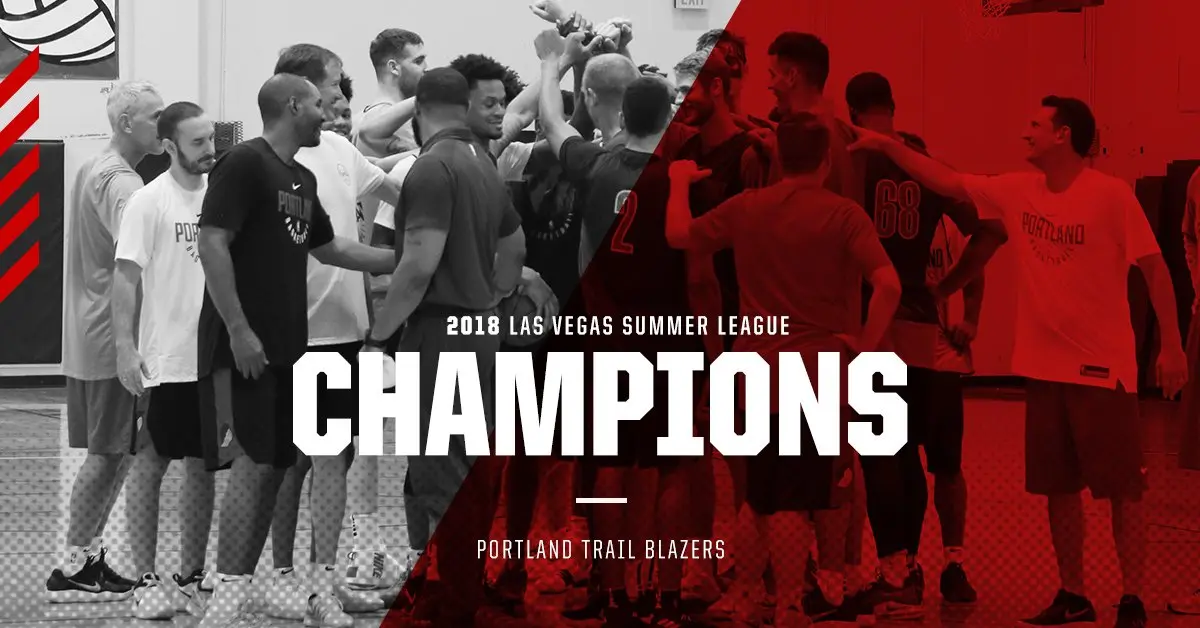 Portland Trail Blazers - Summer League - campeões