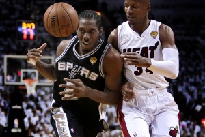 NBA FINALS  game seven between Miami Heat and San Antonio Spurs