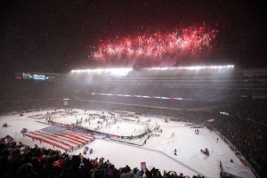 No ano passado, Blackhawks e Penguins levaram 63 mil pessoas ao Soldier Field
