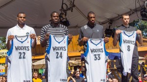 Novos e jovens jogadores do Minnesota Timberwolves para a temporada 2014-2015 da NBA