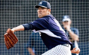 Masahiro Tanaka espera voltar a jogar ainda nesta temporada pelo New York Yankees 