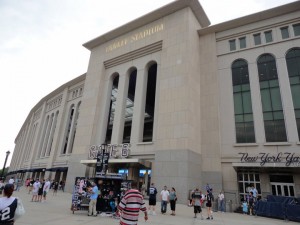 A fachada do Novo Yankee Stadium (Foto: Arquivo pessoal)