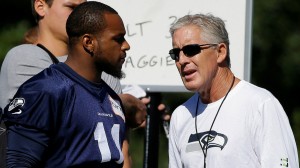 Pete Carroll disse que será difícil substituir Percy Harvin (Foto: USA Today)