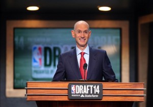 Adam Silver ainda acredita que mudanças no Draft da NBA acontecerão (Foto: USA Today Sports)