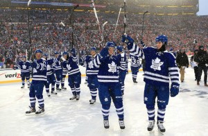 Pelo nono ano seguido, o Toronto Maple Leafs é o time mais valioso da NHL (Foto: Maple Leafs)