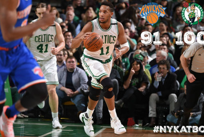 Boston Celtics bate New York Knicks e emplaca quarta vitória seguida - The Playoffs