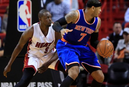 Carmelo Anthony reclama de má campanha do New York Knicks - The Playoffs