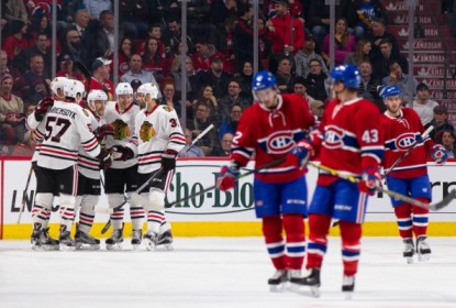 Blackhawks dão show e vencem Canadiens por 2 a 1 - The Playoffs