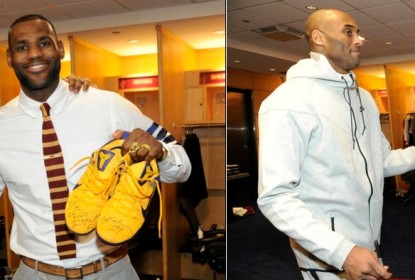 LeBron James e Kobe Bryant fazem último duelo em quadra - The Playoffs