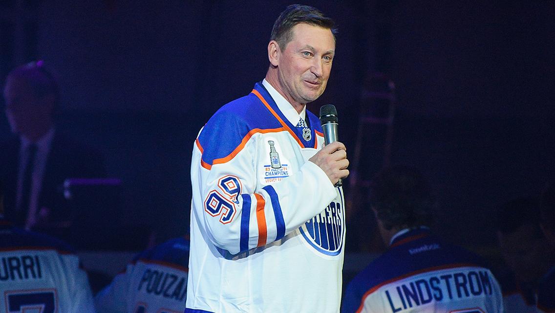 Wayne Gretzky, lenda do Edmonton Oilers e da NHL