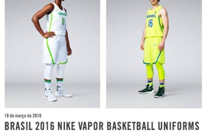 Nike lança nova linha de uniformes do Brasil para as Olimpíadas - The Playoffs