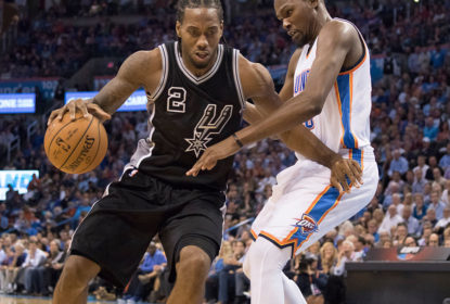 Kawhi Leonard está fora da estreia do San Antonio Spurs na NBA - The Playoffs