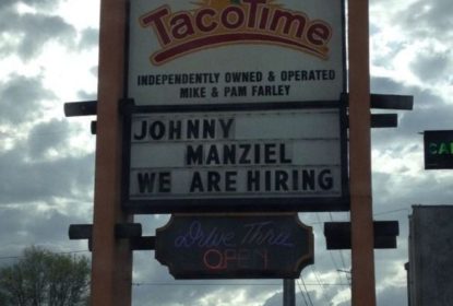 Restaurante de tacos oferece emprego a Johnny Manziel - The Playoffs
