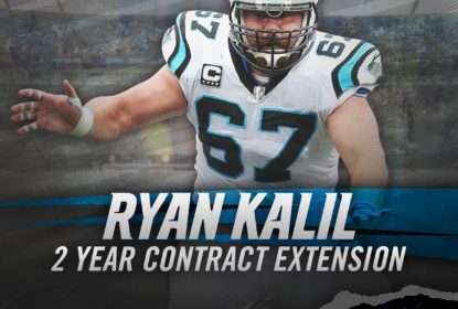 Panthers assinam extensão de dois anos com Ryan Kalil - The Playoffs
