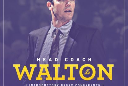 Lakers apresentam o treinador Luke Walton - The Playoffs