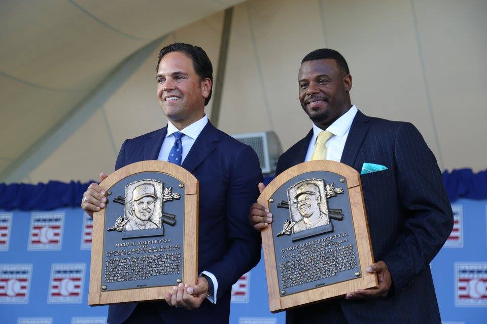 griffey jr mike piazza hall of fame