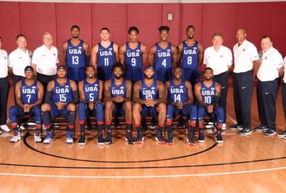 EUA divulgam foto oficial da seleção olímpica e nos fazem lembrar de um certo Dream Team… - The Playoffs