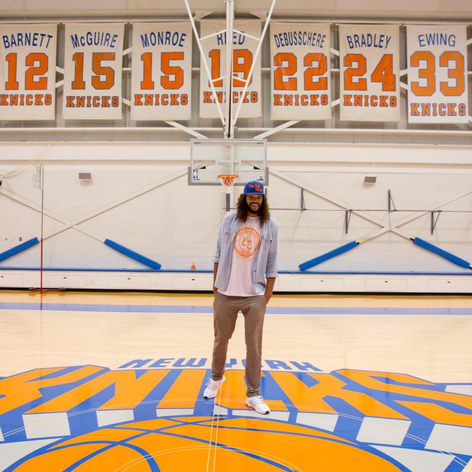 Joakim Noah, pivô do New York Knicks (Foto: Reprodução Facebook / Joakim Noah)