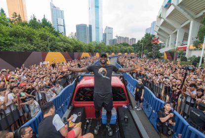 Pelo 12º ano seguido LeBron James visita a China - The Playoffs