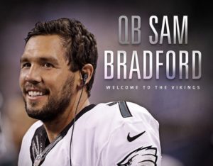 Minnesota Vikings contrata Sam Bradford