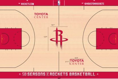 Houston Rockets deve ter nova pintura na quadra para próxima temporada - The Playoffs
