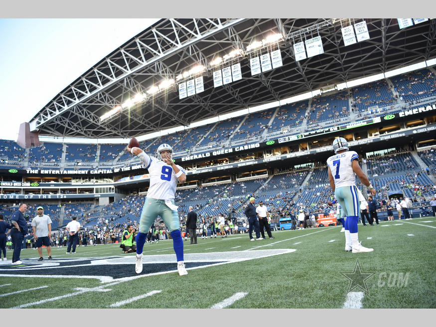 25 August 2016: Views of the Dallas Cowboys before their game against the Seattle Seahawks at CenturyLink Field in Seattle, Washington. Photo by James D. Smith/Dallas Cowboys