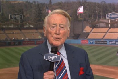 Vin Scully, lendário narrador dos Dodgers