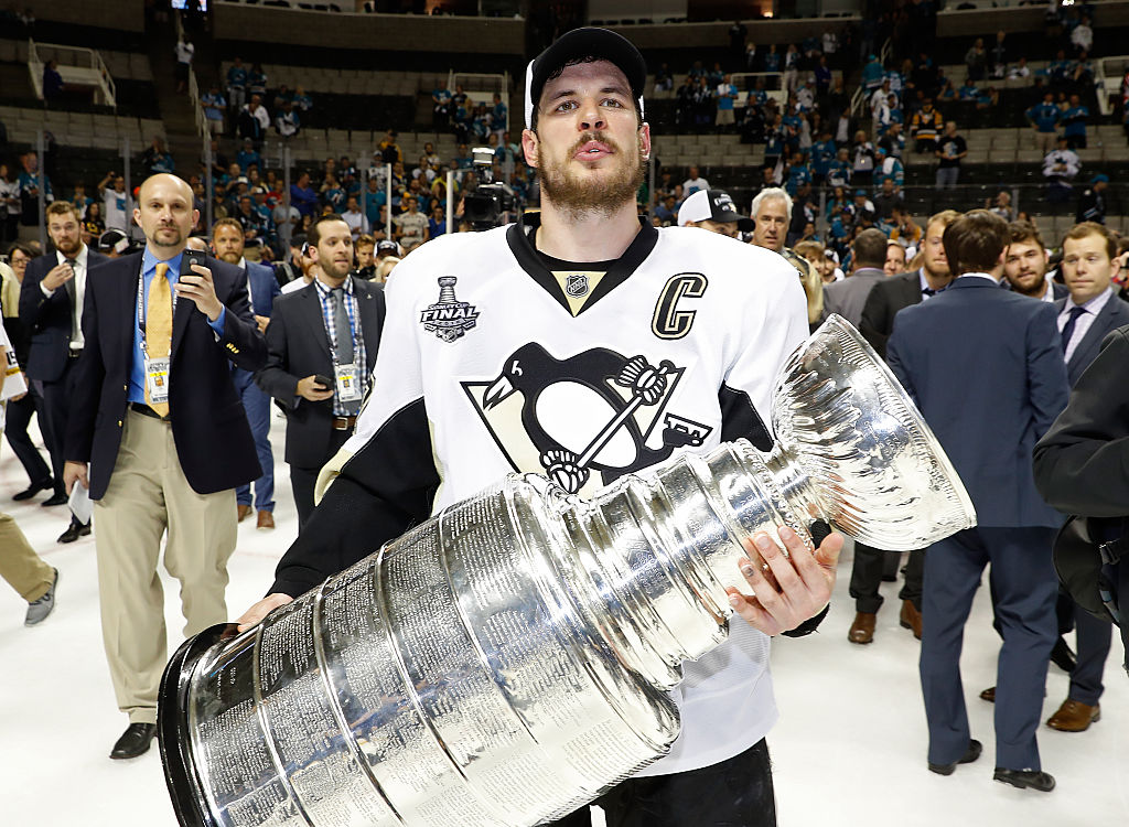 Sidney Crosby é capitão do Pittsburgh Penguins