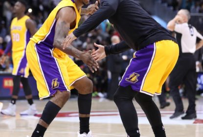 Em noite inspirada, Lakers surpreendem e vencem partida contra os Warriors - The Playoffs