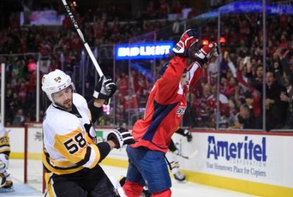 Com show do ataque, Washington Capitals goleia Pittsburgh Penguins - The Playoffs