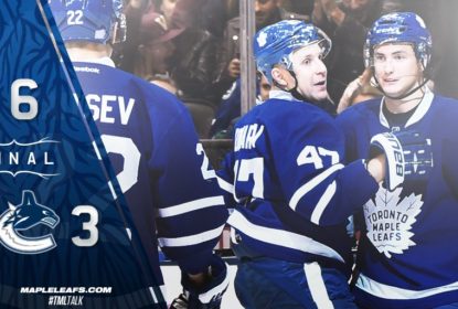 Em duelo à la Velho Oeste, Toronto Maple Leafs vence Vancouver Canucks - The Playoffs