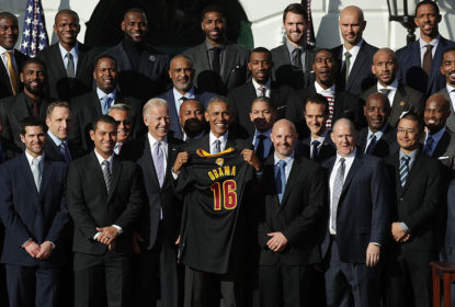 Campeões da NBA, Cavaliers fazem visita a Obama na Casa Branca - The Playoffs