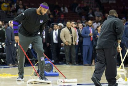 Jogo entre Sacramento Kings e Philadelphia 76ers é adiado devido à má condição do piso - The Playoffs