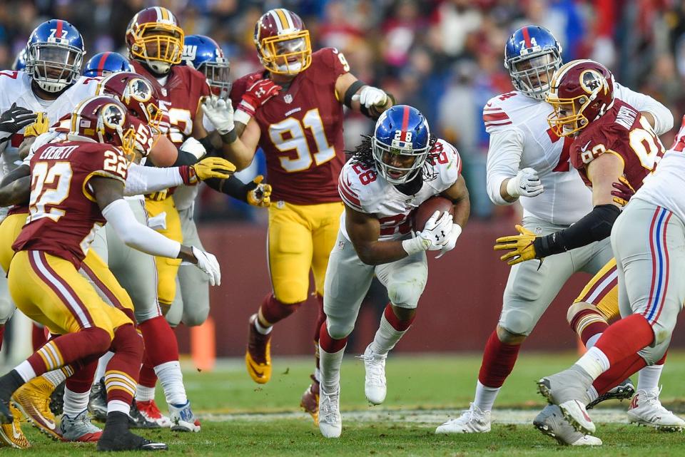 Vitória dos Giants sobre os Redskins na Semana 17 da NFL 2016