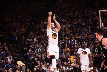 Stephen Curry tem noite mágica e Warriors atropelam Clippers - The Playoffs