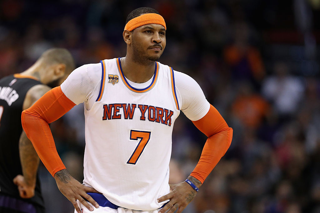 Carmelo Anthony reclama de críticas nos Knicks