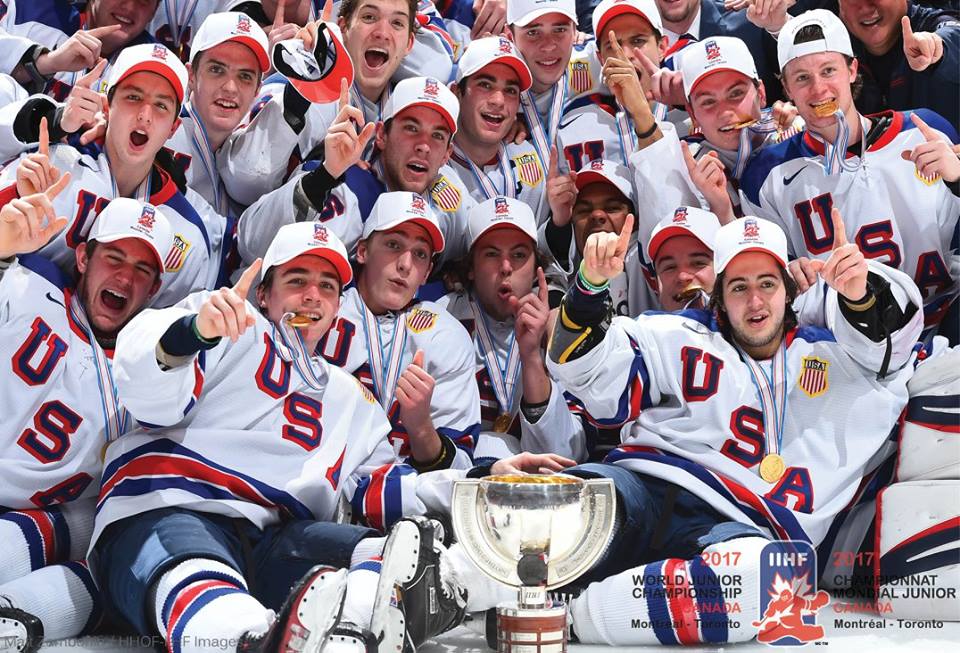 EUA vencem Canadá no Mundial Júnior de Hóquei