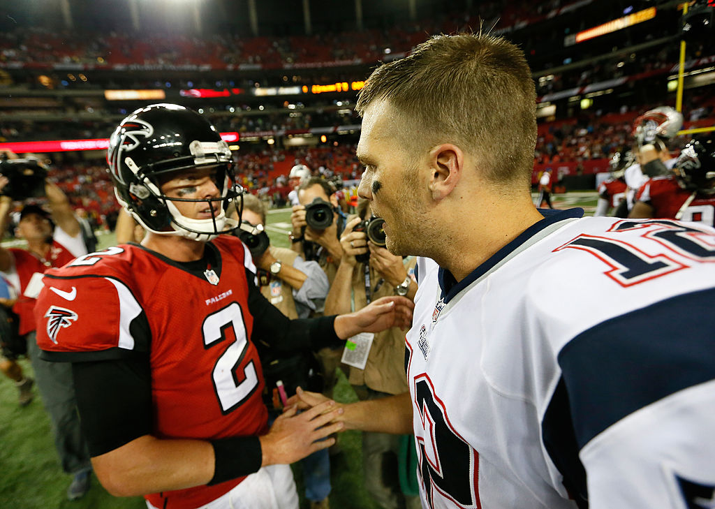 Matt Ryan e Tom Brady se enfrentam no Super Bowl LI