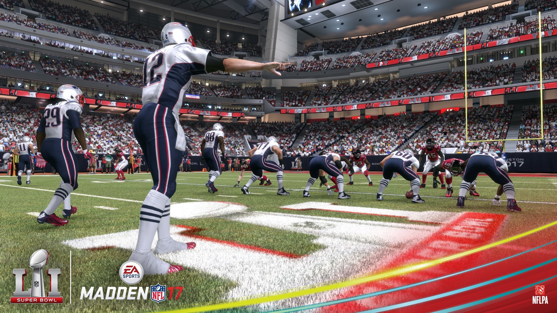 Segundo a simulação do EA Sports, os Patriots seriam campeões no domingo