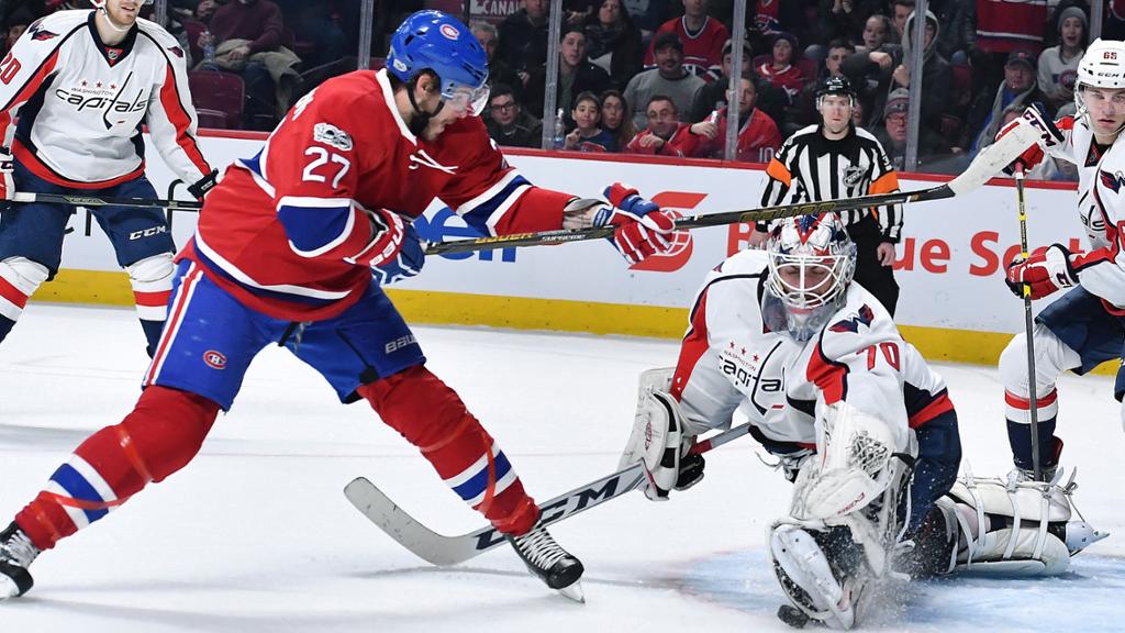 Washington Capitals vence o Montréal Canadiens e lidera a NHL 