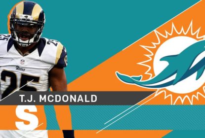 Safety T.J. McDonald assina com o Miami Dolphins - The Playoffs