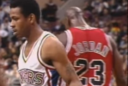 Allen Iverson fala sobre lance contra Michael Jordan 20 anos depois - The Playoffs
